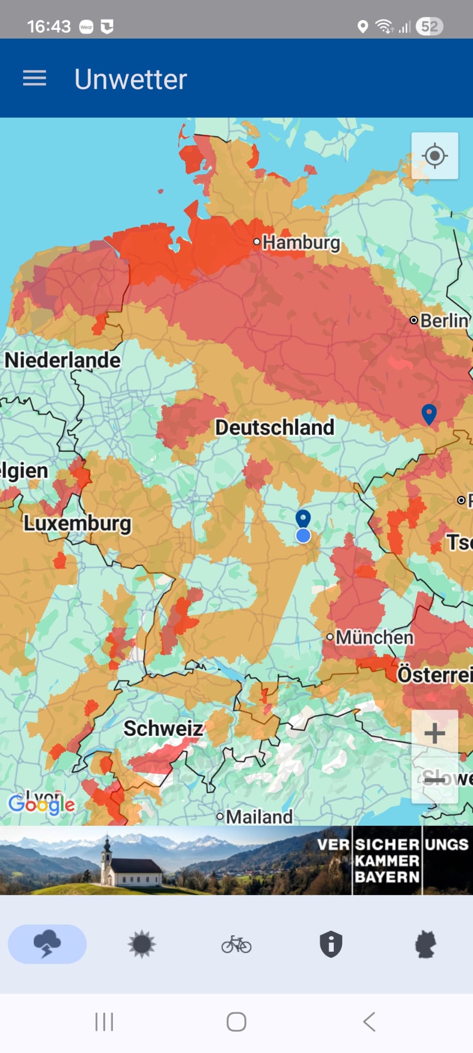 Wetterkarte